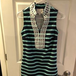 Sail to Sable Striped Dress XXS